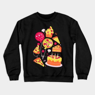 Pizza Party Crewneck Sweatshirt